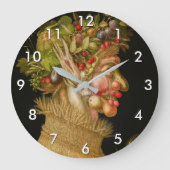 Giuseppe Arcimboldo - Summer Große Wanduhr (Vorderseite)