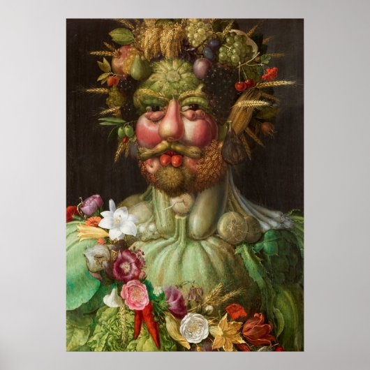 GIUSEPPE ARCIMBOLDO - Vertumnus 1590 Poster (Vorne)