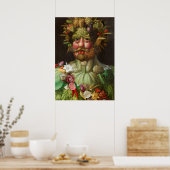 GIUSEPPE ARCIMBOLDO - Vertumnus 1590 Poster (Küche)