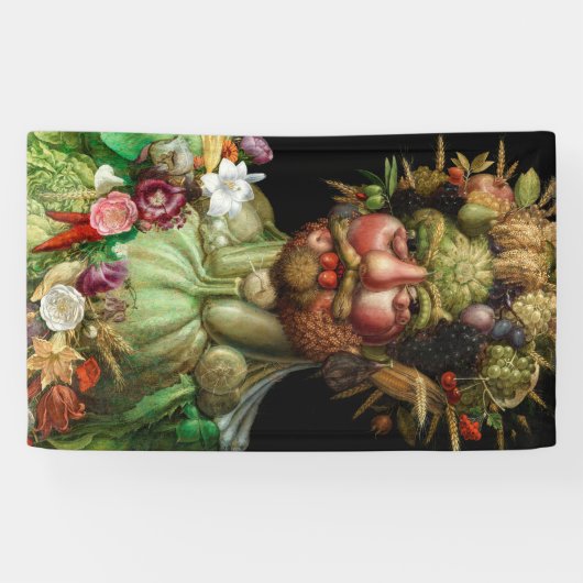 Giuseppe Arcimboldo - Vertumnus Banner (Horizontal)