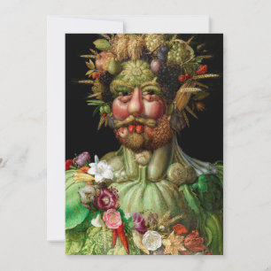 Giuseppe Arcimboldo - Vertumnus Dankeskarte