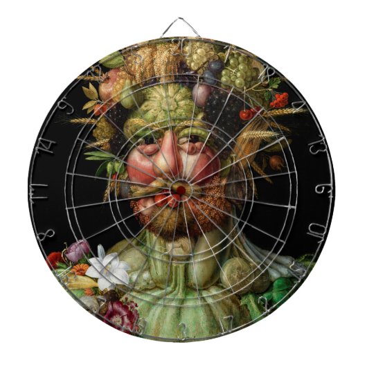 Giuseppe Arcimboldo - Vertumnus Dartscheibe (vorne)