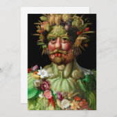Giuseppe Arcimboldo - Vertumnus Einladung (Vorne/Hinten)