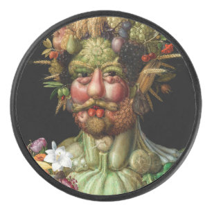 Giuseppe Arcimboldo - Vertumnus Eishockey Puck