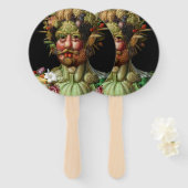 Giuseppe Arcimboldo - Vertumnus Fächer (Vorne und Hinten)