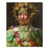 Giuseppe Arcimboldo - Vertumnus Fotodruck (Vorne)