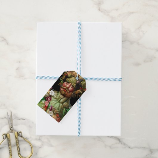 Giuseppe Arcimboldo - Vertumnus Geschenkanhänger (Mit Garn)