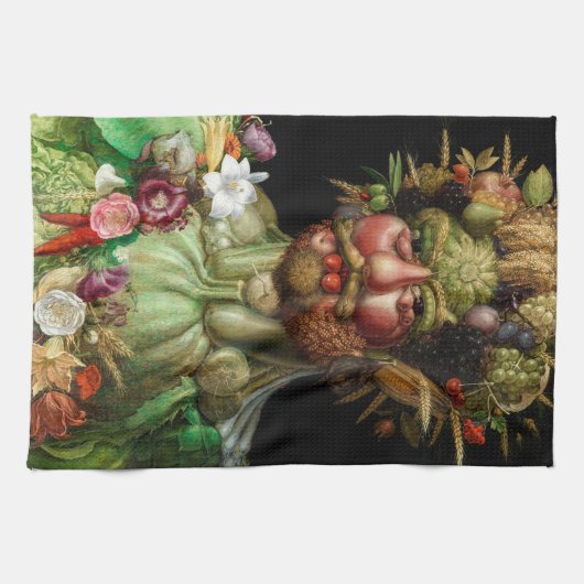 Giuseppe Arcimboldo - Vertumnus Geschirrtuch (Horizontal)