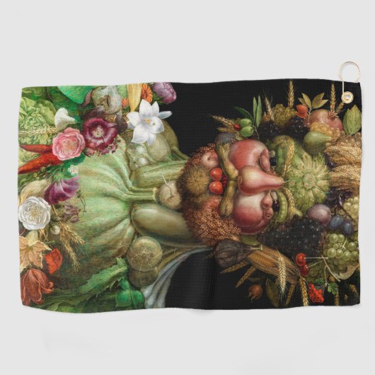 Giuseppe Arcimboldo - Vertumnus Golfhandtuch (Horizontal)