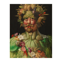 Giuseppe Arcimboldo - Vertumnus Holzdruck
