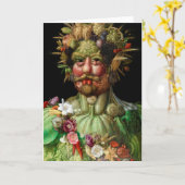 Giuseppe Arcimboldo - Vertumnus Karte (Gelbe Blume)