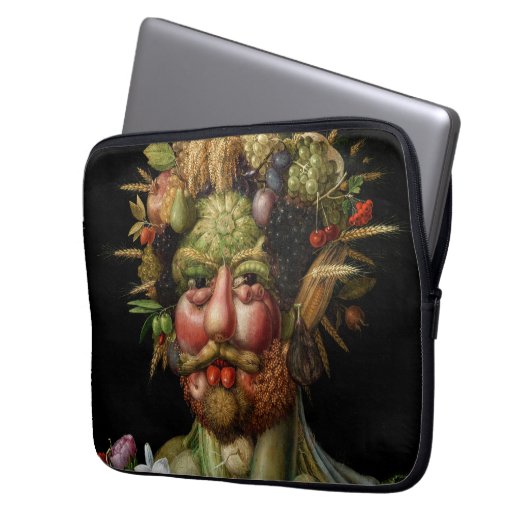 Giuseppe Arcimboldo - Vertumnus Laptopschutzhülle (Vorderseite Links)