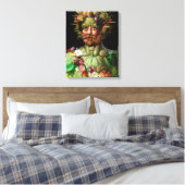 Giuseppe Arcimboldo - Vertumnus Leinwanddruck (Insitu (Schlafzimmer))