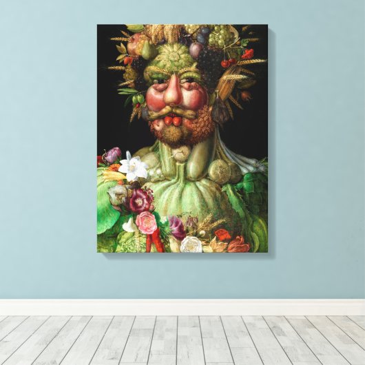 Giuseppe Arcimboldo - Vertumnus Leinwanddruck (Insitu (Holzboden))
