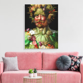 Giuseppe Arcimboldo - Vertumnus Leinwanddruck (Insitu (Wohnzimmer))