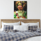 Giuseppe Arcimboldo - Vertumnus Leinwanddruck (Insitu (Schlafzimmer))