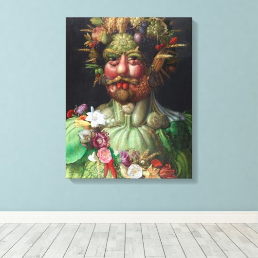 Giuseppe Arcimboldo Vertumnus Leinwanddruck (Insitu (Holzboden))