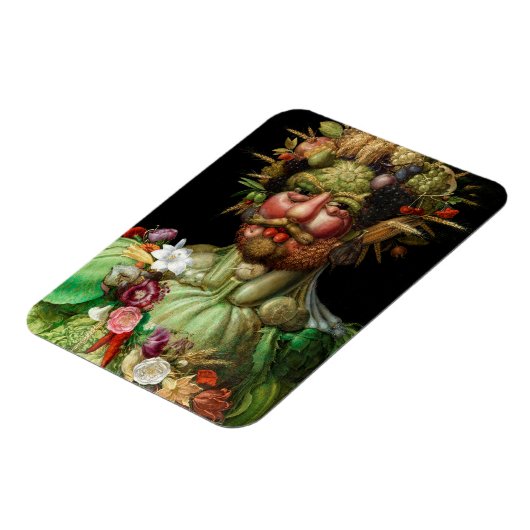 Giuseppe Arcimboldo - Vertumnus Magnet (Linke Seite)