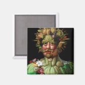 Giuseppe Arcimboldo - Vertumnus Magnet (Vorderseite/Rückseite)