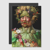 Giuseppe Arcimboldo - Vertumnus Magnetkarte (Vorne/Hinten)