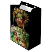 Giuseppe Arcimboldo - Vertumnus Mittlere Geschenktüte (Rückseite Schrägansicht)