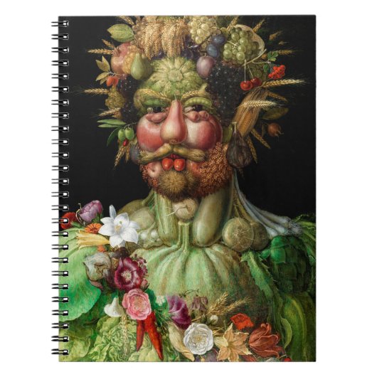Giuseppe Arcimboldo - Vertumnus Notizblock (Vorderseite)