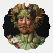Giuseppe Arcimboldo - Vertumnus Ornament Karte (Rückseite)