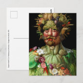 Giuseppe Arcimboldo - Vertumnus Postkarte (Vorne/Hinten)