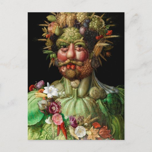 Giuseppe Arcimboldo - Vertumnus Postkarte (Vorderseite)