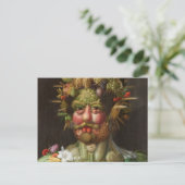 Giuseppe Arcimboldo - Vertumnus Postkarte (Stehend Vorderseite)