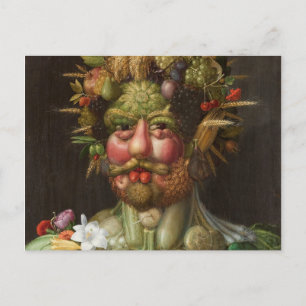Giuseppe Arcimboldo - Vertumnus Postkarte
