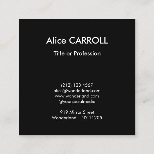 Giuseppe Arcimboldo - Vertumnus - QR-Code Quadratische Visitenkarte (Rückseite)