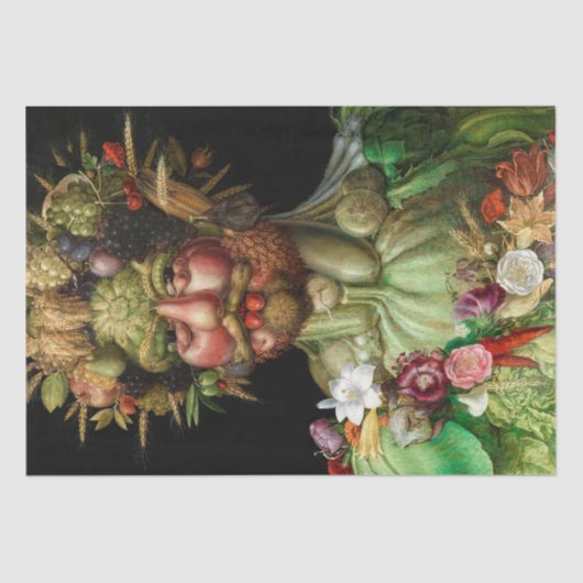 Giuseppe Arcimboldo - Vertumnus Seidenpapier (Vorderseite)