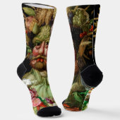 Giuseppe Arcimboldo - Vertumnus Socken (Gewinkelt)