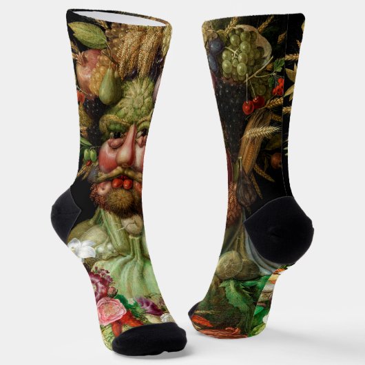 Giuseppe Arcimboldo - Vertumnus Socken (Gewinkelt)