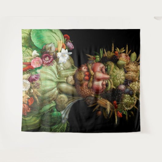 Giuseppe Arcimboldo - Vertumnus Wandteppich (Vorderseite (Horizontal))