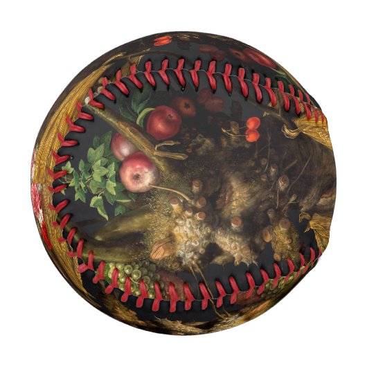 Giuseppe Arcimboldo - Vier Jahreszeiten in einem K Baseball (Vorderseite Links)