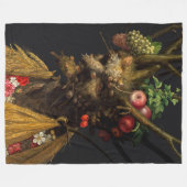 Giuseppe Arcimboldo - Vier Jahreszeiten in einem K Fleecedecke (Vorderseite (Horizontal))