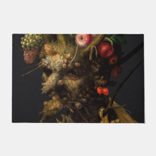 Giuseppe Arcimboldo - Vier Jahreszeiten in einem K Fußmatte