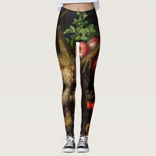 Giuseppe Arcimboldo - Vier Jahreszeiten in einem K Leggings (Vorderseite)