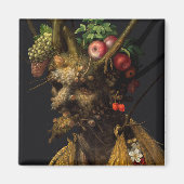 Giuseppe Arcimboldo - Vier Jahreszeiten in einem K Magnet (Vorne)