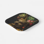 Giuseppe Arcimboldo - Vier Jahreszeiten in einem K Pappteller (Gewinkelt)