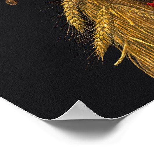 Giuseppe Arcimboldo - Vier Jahreszeiten in einem K Poster (Ecke)