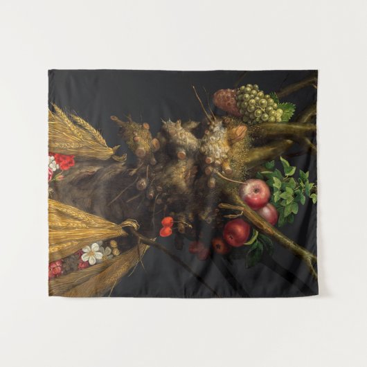 Giuseppe Arcimboldo - Vier Jahreszeiten in einem K Wandteppich (Vorderseite (Horizontal))