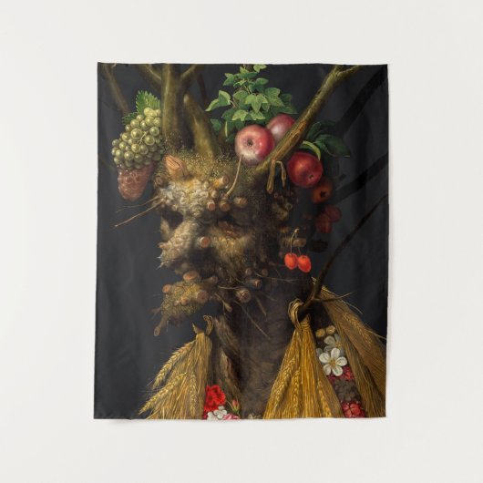 Giuseppe Arcimboldo - Vier Jahreszeiten in einem K Wandteppich (Vorderseite)