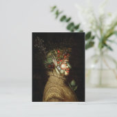 Giuseppe Arcimboldos Sommer (1563) Postkarte (Stehend Vorderseite)