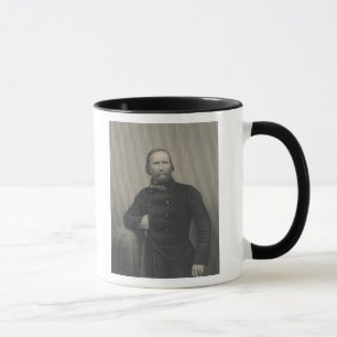 Giuseppe Garibaldi, graviert durch D.J Pfund Tasse
