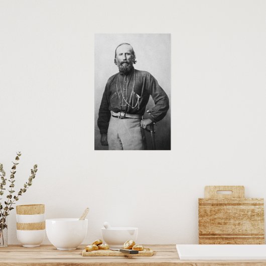 Giuseppe Garibaldi Poster (Küche)