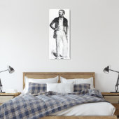 Giuseppe Mazzini Leinwanddruck (Insitu (Schlafzimmer))