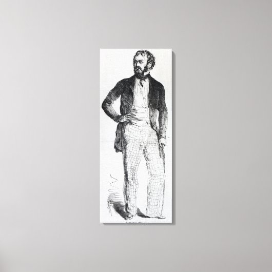 Giuseppe Mazzini Leinwanddruck (Vorderseite)